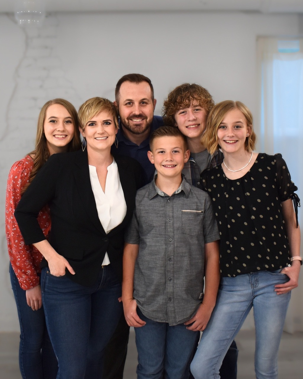 Ryan Norton with his family